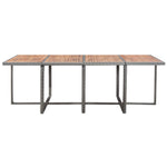 3-Delige Tuinset Poly Rattan En Acaciahout Antraciet