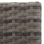 3-Delige Tuinset Met Kussens Poly Rattan Kleurig Antraciet En Bruin