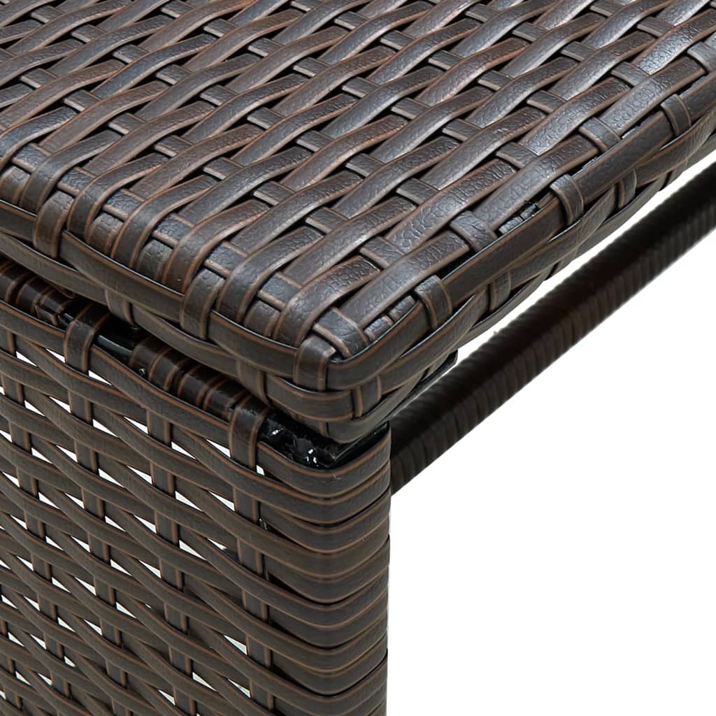 Salontafel 70X40X38 Cm Poly Rattan