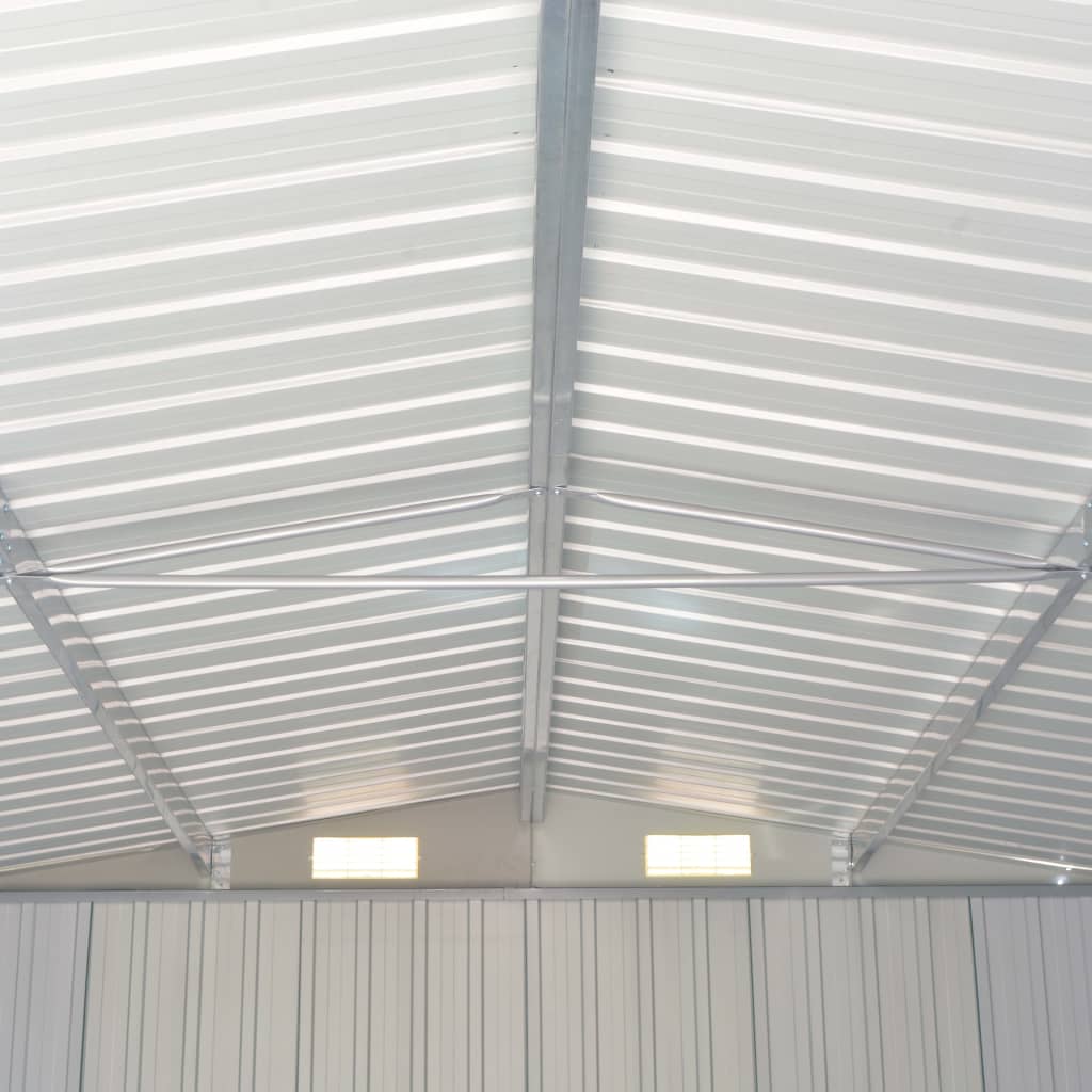 Tuinschuur 257X779X181 Cm Gegalvaniseerd Staal Groen