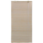 Rolgordijnen 2 St 120X160 Cm Bamboe Natuurlijk