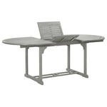Tuintafel (50-200)X00X75 Cm Massief Acaciahout