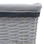 3-Delige Mandenset Stapelbaar Wilgen