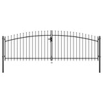 Hekpoort Dubbele Deur Met Speren Bovenkant