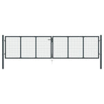 Gaaspoort Gegalvaniseerd Staal Grijs