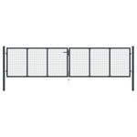 Gaaspoort Gegalvaniseerd Staal Grijs