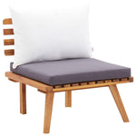 5-Delige Loungeset Massief Acaciahout