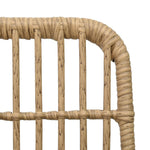 -Delige Bistroset Poly Rattan Kleurig