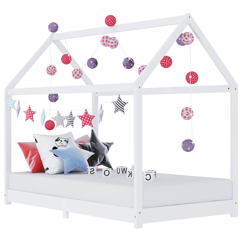 Kinderbedframe Massief Grenenhout