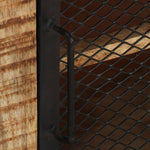 Dressoir 100X31X60 Cm Massief Ruw Mangohout