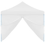 Partytent Pop-Up Met 8 Zijwanden 3X9 M Wit