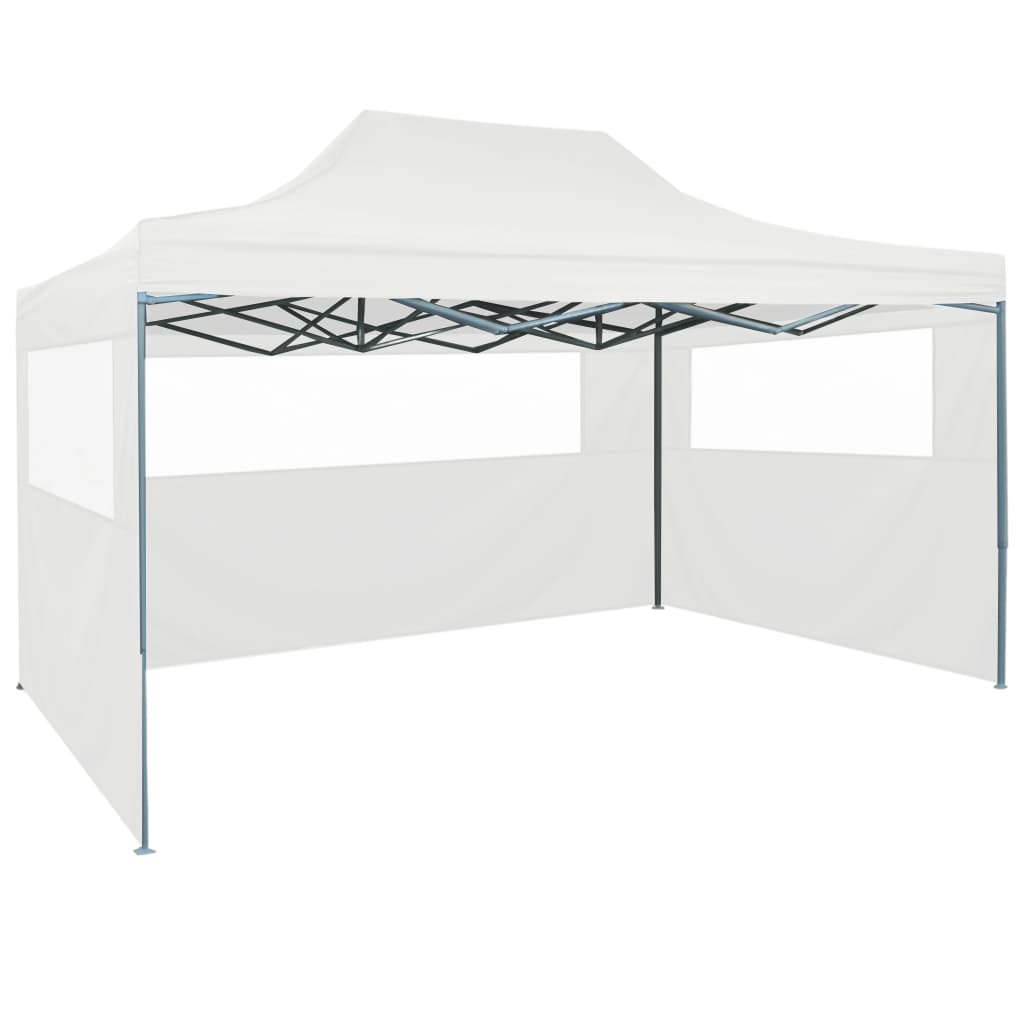 Partytent Met 3 Zijwanden Inklapbaar 3X4 M Staal