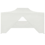 Partytent Met 4 Zijwanden Inklapbaar 3X4 M Staal Wit
