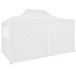 Partytent Met 4 Zijwanden Inklapbaar 3X4 M Staal Wit