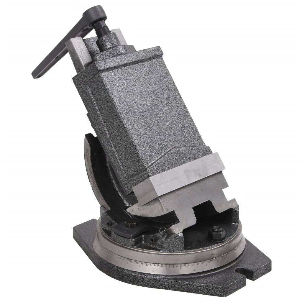 Bankschroef Met 2 Assen Kantelbaar