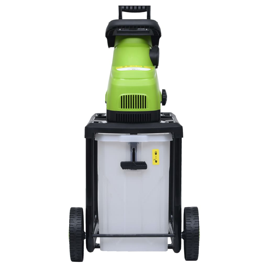 Tuinhakselaar Elektrisch Met Verzamelbak 2800 W