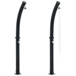 Solardouche 20 L 214 Cm Zwart