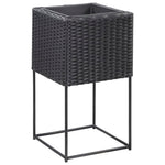 Plantenbakken Verhoogd Poly Rattan