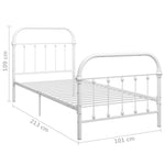 Bedframe Metaal