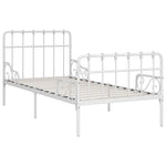 Bedframe Met Lattenbodem Metaal