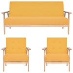 3-Delig Bankstel Stof