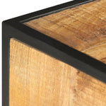 Tv-Meubel 130X30X39 Cm Massief Mangohout