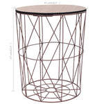 Salontafel Ø 47 Cm Kleurig