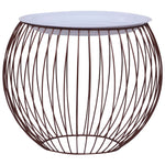 Salontafel Ø 51 Cm Goudkleurig