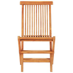 7-Delige Tuinset Inklapbaar Massief Teakhout