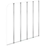 Badwand Gehard Glas Transparant