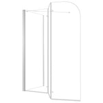 Badwand 120X69X130 Cm Gehard Glas Transparant