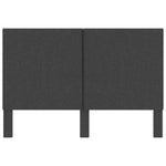 Hoofdbord Stof Donkergrijs