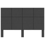 Hoofdbord Stof Donkergrijs