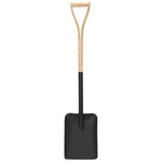 Spade Yd-Greep Staal En Essenhout