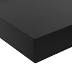 Wandplanken Zwevend 40X20X3,8 Cm Zwart
