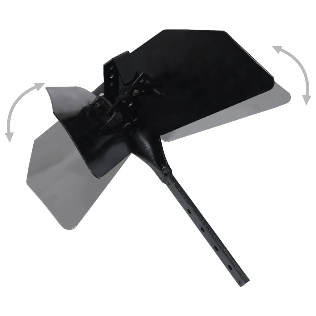 Ploeghulpstuk Voor Frees Metaal Zwart