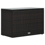 -Delige Loungeset Met Kussens Poly Rattan