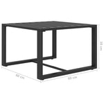 6-Delige Loungeset Met Kussens Aluminium Antraciet