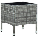 Tuintafel 40X40X45 Cm Poly Rattan