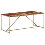 Eettafel Massief Hout