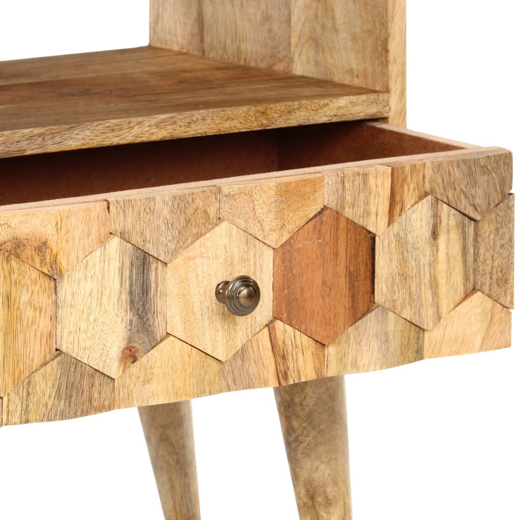 Tv-Meubel 90X30X50 Cm Massief Mangohout