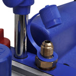 Vacuümpomp 1-Traps Met 2-Voudige Manometerset