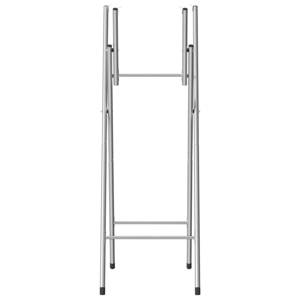 Bartafelpoten Inklapbaar 45X53X108 Cm Staal Zilverkleurig