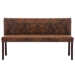 Bankje 148,5 Cm Kunstsuède