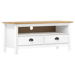 Tv-Meubel Hill 110X40X47 Cm Grenenhout Honing