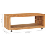 Salontafel Massief Teakhout