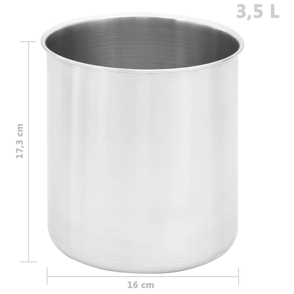 Sausdispenser 3,5 L Roestvrij Staal
