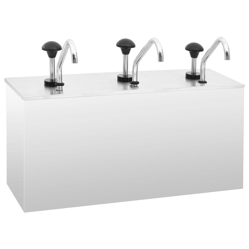 Sausdispenser 3,5 L Roestvrij Staal