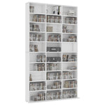 Cd-Kast 102X16X177,5 Cm Bewerkt Hout