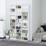 Cd-Kast 102X16X177,5 Cm Bewerkt Hout